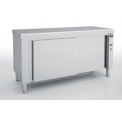 Meuble chaud en inox