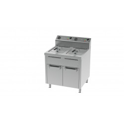 Friteuse  15l+15l triphasée...
