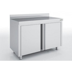 Meuble neutre en inox -...